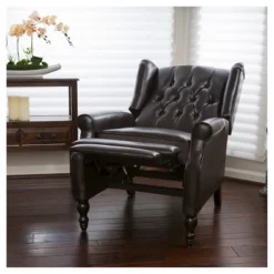 Walter Brown Bonded Leather Recliner Club Chair - Christopher Knight Home 7 Walter Brown Bonded Leather Recliner Club Chair - Christopher Knight Home -HOMCOM Sales Store GUEST d8436d97 df24 4b68 a3db 6b3b3c73a881