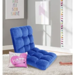 Esme Kids' Recliner Chair Royal Blue - Chic Home -HOMCOM Sales Store GUEST d9046c32 e515 4315 a95b 73d42bae322a