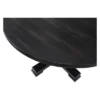 47" Bence Round Pedestal Dining Table Black - Carolina Chair & Table