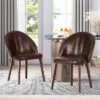 2pk Cullimore Contemporary Channel Stitch Dining Chairs - Christopher Knight Home