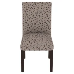 Hendrix Dining Chair In Animal Print - Skyline Furniture