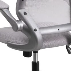 Emma And Oliver Mid-Back Gray Mesh Swivel Ergonomic Task Office Chair With Gray Frame -HOMCOM Sales Store GUEST dd6f91ea 1cf7 43b4 b693 156a7d347e63