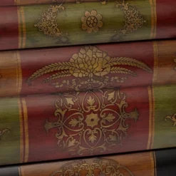 Crestview Collection Vintage Traditional Chestnut Wood Rectangular Accent Side End Table 23" X 20" With 3-Drawer Brown Golden Library Book For Spaces -HOMCOM Sales Store GUEST de88e16f 87d3 4ad9 b056 06ca7bd69cfc