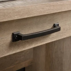 Cannery Bridge Desk Lintel Oak - Sauder -HOMCOM Sales Store GUEST df348888 6d32 401a 8cb8 6da7bec124ef