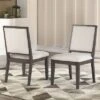 18" Set Of 2 Mila Side Chairs Washed Gray - Steve Silver 2 18" Set Of 2 Mila Side Chairs Washed Gray - Steve Silver -HOMCOM Sales Store GUEST e0a1d9c8 847b 4fc7 9ebc 91a76c7d44a4