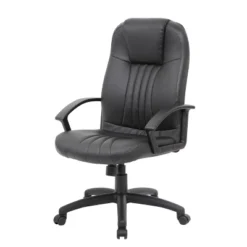 High Back Leather Plus Chair Black - Boss Office Products 13 High Back Leather Plus Chair Black - Boss Office Products -HOMCOM Sales Store GUEST e0dce9ef dc18 4a81 9a2b 49ebb6b9d9bf