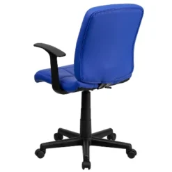 Emma And Oliver Mid-Back Quilted Vinyl Swivel Task Office Chair With Arms -HOMCOM Sales Store GUEST e15d5f7a 3c4f 4e92 8dfa 83aa5d94348b