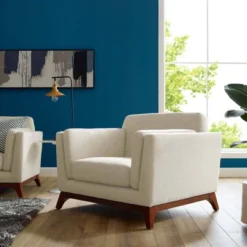 Chance Upholstered Fabric Armchair - Modway -HOMCOM Sales Store GUEST e22684f7 6244 4ad3 aa20 1a5460793ffc