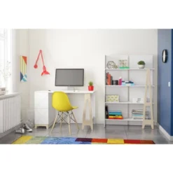 Atypik 2 Drawer Desk - Nexera -HOMCOM Sales Store GUEST e285fc23 4708 492a a6a4 baf540705db7