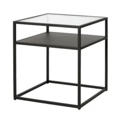 Metal Industrial Side Table In Black And Bronze Finish - Henn&Hart -HOMCOM Sales Store GUEST e3d2b1b5 6670 4b64 8567 9a0358534849
