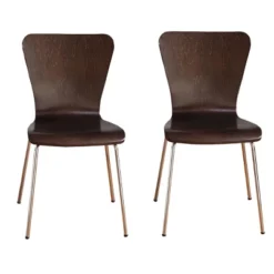 Set Of 2 Pisa Modern Bentwood Dining Chairs - Buylateral -HOMCOM Sales Store GUEST e499a805 e68e 41ea aa57 9913b1c7639f