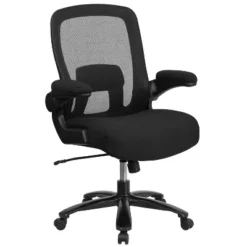 Flash Furniture HERCULES Series Big & Tall 500 Lb. Rated Mesh Executive Swivel Ergonomic Office Chair With Adjustable Lumbar -HOMCOM Sales Store GUEST e536ff95 6274 4472 8e59 50bdfef2cc0d