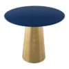 Rizal Side Table Dark Blue/Gold - ZM Home -HOMCOM Sales Store GUEST e5c7fa2d 47dc 420a acf0 44e79607406f