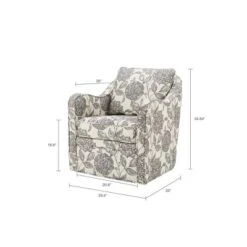 Mitchell Wide Seat Swivel Armchair - Madison Park 17 Mitchell Wide Seat Swivel Armchair - Madison Park -HOMCOM Sales Store GUEST e5ed9915 3516 412b b1ad 957700ceb0ac