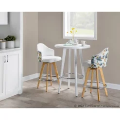 29" Ahoy Round Counter Table - LumiSource -HOMCOM Sales Store GUEST e6c0950b 01f9 4411 9315 e3b652db5156