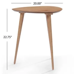 Naja End Table - Wood - Christopher Knight Home -HOMCOM Sales Store GUEST e70fd201 6a19 4263 a1d8 ba54f647e319