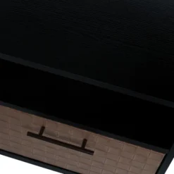 Arina Leatherette With Bands Weaving Vision End & Side Tables With Storage And Upper Layer -Maison Boucle -HOMCOM Sales Store GUEST e740c0ee 60cc 48cc b4a2 aa69f155e2e8