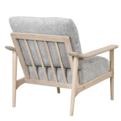 Retro Accent Chair With Solid Wood Frame And Vertical Slatted Back-ModernLuxe 26 Retro Accent Chair With Solid Wood Frame And Vertical Slatted Back-ModernLuxe -HOMCOM Sales Store GUEST e88e8875 a3a9 41a3 a46e ba6f06561c44 1