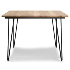 42" Moreno Square Dining Table Natural - WyndenHall -HOMCOM Sales Store GUEST eb74bd52 ccf1 45ff 800c ea1ecbbda6a9
