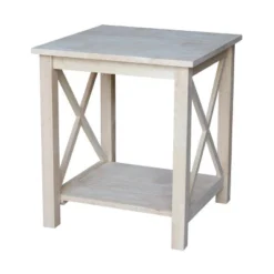 Hampton End Table - International Concepts 14 Hampton End Table - International Concepts -HOMCOM Sales Store GUEST ebfbfe88 da32 4e52 a1e4 3134ec2a85ce