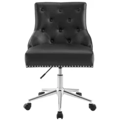 Regent Tufted Button Swivel Faux Leather Office Chair - Modway -HOMCOM Sales Store GUEST ee8dc727 d623 4fa3 9c08 40d15fd359ec