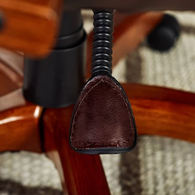 Big & Tall Executive Chair Redwood Leather - Serta 15 Big & Tall Executive Chair Redwood Leather - Serta - Image 13