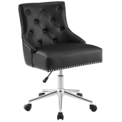 Regent Tufted Button Swivel Faux Leather Office Chair - Modway -HOMCOM Sales Store GUEST effe0284 825d 4b4f 89b3 68d67b604d02