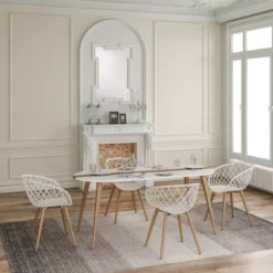 Set Of 2 Kurv Chair - Jamesdar -HOMCOM Sales Store GUEST f2a030c7 b29c 49ea 9c1c 68f09a132b7f