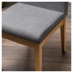 Set Of 2 Dimitri Dining Chair Gray/Oak - Christopher Knight Home -HOMCOM Sales Store GUEST f337f369 eca0 454b b438 3bda2a636383