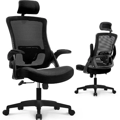 NEO Chair DBS Ergonomic High Back Office Chair With Flip-up Arms Adjustable Headrest 4 NEO Chair DBS Ergonomic High Back Office Chair With Flip-up Arms Adjustable Headrest - Image 2