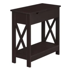 Oxford Flip Top End Table With Charging Station - Breighton Home -HOMCOM Sales Store GUEST f35634dc 2f32 4d20 abdf d457e8cb2dce
