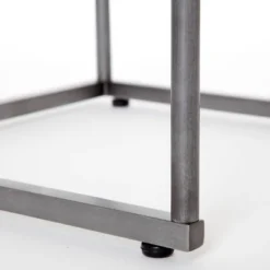 Berlin Solid Marble Side Table White - Finch -HOMCOM Sales Store GUEST f6830616 6211 4c78 ba5b 02eddfe3d922