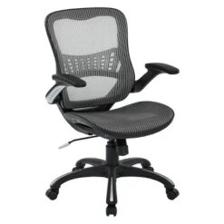 Mesh Seat And Back Manager's Chair - OSP Home Furnishings -HOMCOM Sales Store GUEST f9d58a8e abf9 4758 b222 289625f95c5b
