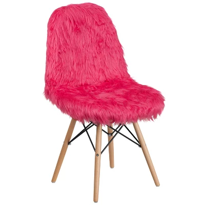 Emma And Oliver Shaggy Dog Fur Accent Chair 12 Emma And Oliver Shaggy Dog Fur Accent Chair - Image 10