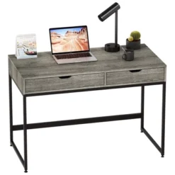 Bestier Office Writing Computer Workstation Desk W/ 2 Drawers -HOMCOM Sales Store GUEST fee100b5 af1d 4be8 aea2 ce2a62fcb369