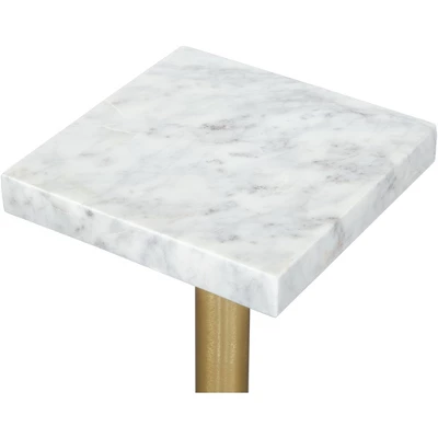 Rumi Side Table Marble White - ZM Home 5 Rumi Side Table Marble White - ZM Home - Image 3
