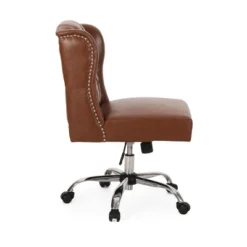 Beltagh Contemporary Wingback Tufted Swivel Office Chair - Christopher Knight Home -HOMCOM Sales Store GUEST ff1a1c4a 9207 4643 a70c 991d818cacdb