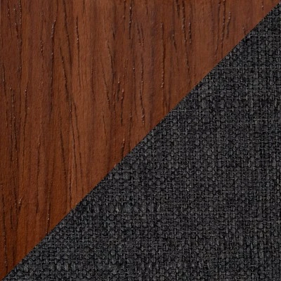 Set Of 2 York Dining Chairs Charcoal/Walnut - Lumisource 9 Set Of 2 York Dining Chairs Charcoal/Walnut - Lumisource - Image 7