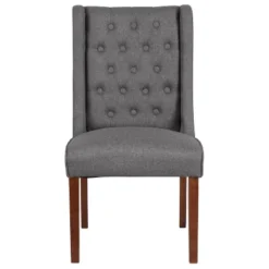 Flash Furniture HERCULES Preston Series Tufted Parsons Chair With Side Panel Detail -HOMCOM Sales Store GUEST ffa9c2fd 32de 48c6 b98a 4c993e197e67